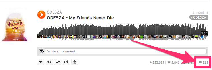 soundcloud comments